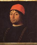 Lorenzo Costa Portrait of Giovanni II Bentivoglio oil painting